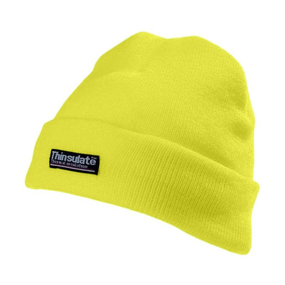Yoko Unisex Hi-Vis Thermal 3M Thinsulate Winter Hat / Hi-Vis Yellow